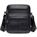 Bolsa de Ombro Masculina de Couro