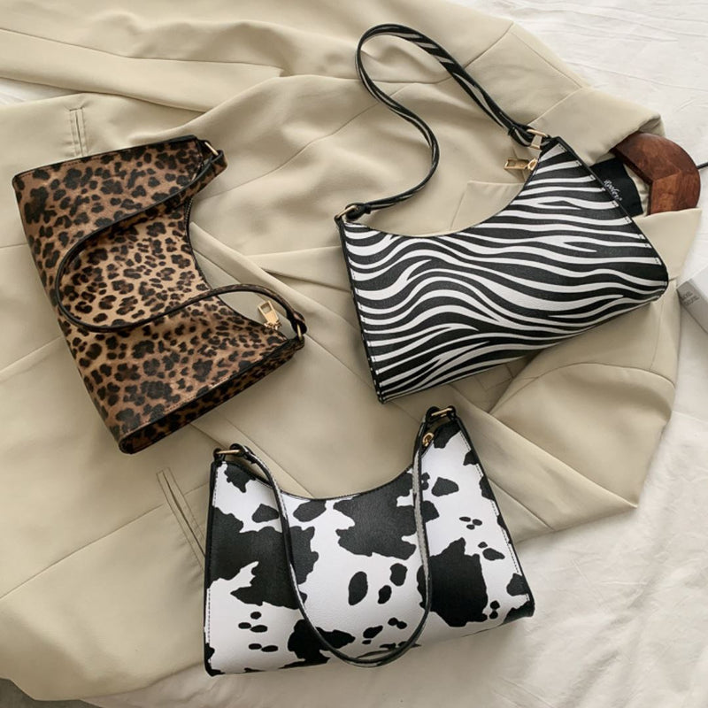 Bolsa Feminina de Ombro Animal Print